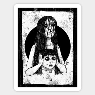 J-Horror - JuOn (White print) Sticker